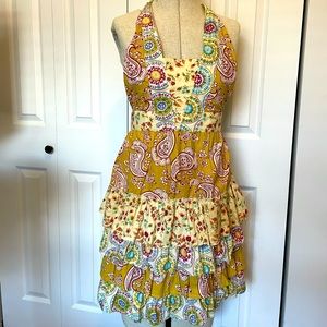 NWOT Anthropologie halter apron